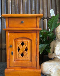 Mahogany Bedside Table